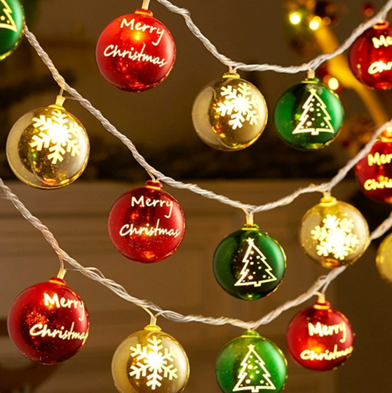 Christmas Glass Lighting