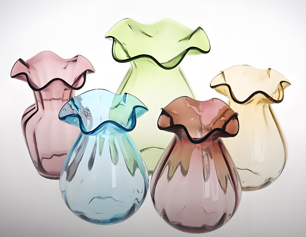 Hand-Blown Vases