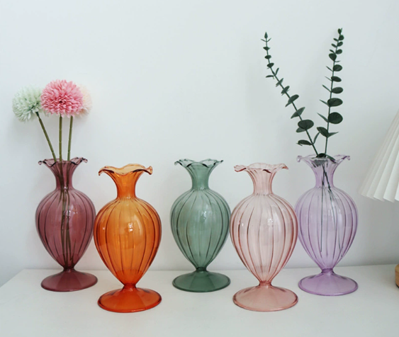 Hand-Blown Vases