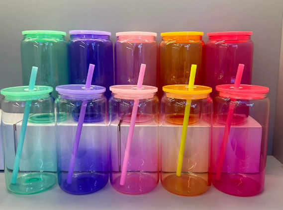 PS cover high borosilicate water cup