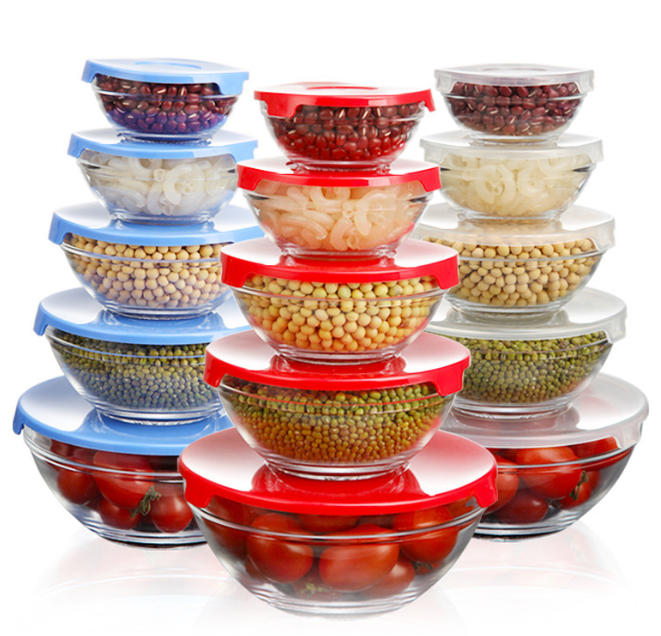 Round food storage box