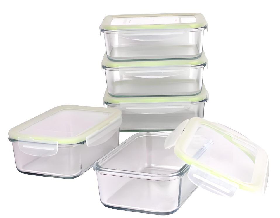 Square food storage box