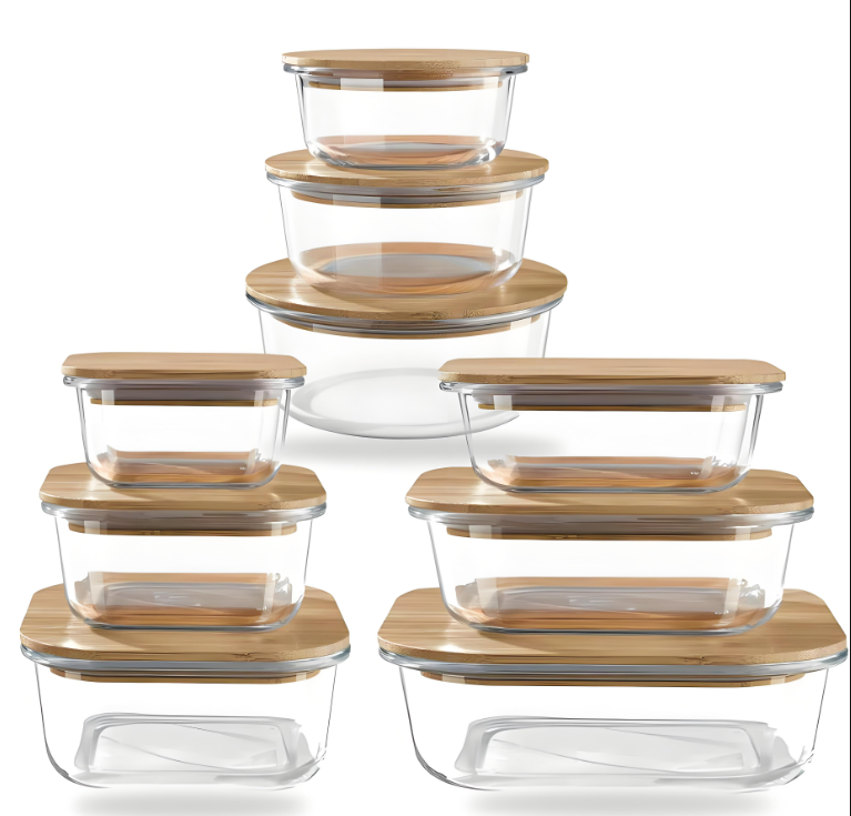 Square food storage box